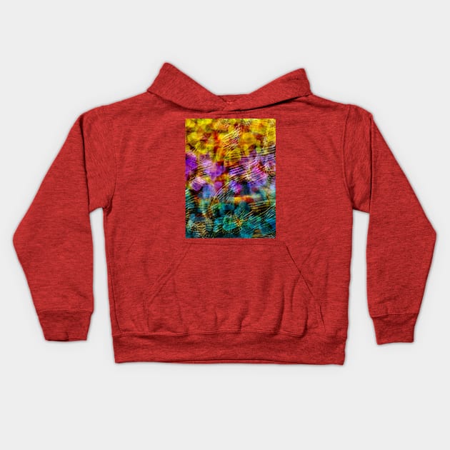 Dawn Layers Kids Hoodie by 916art